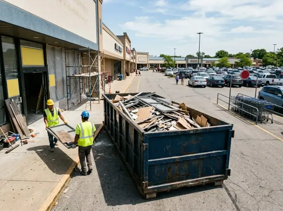 retail-store-renovation-debris-003 — frequently asked questions, Roll-off Dumpster Rentals in Annetta, TX